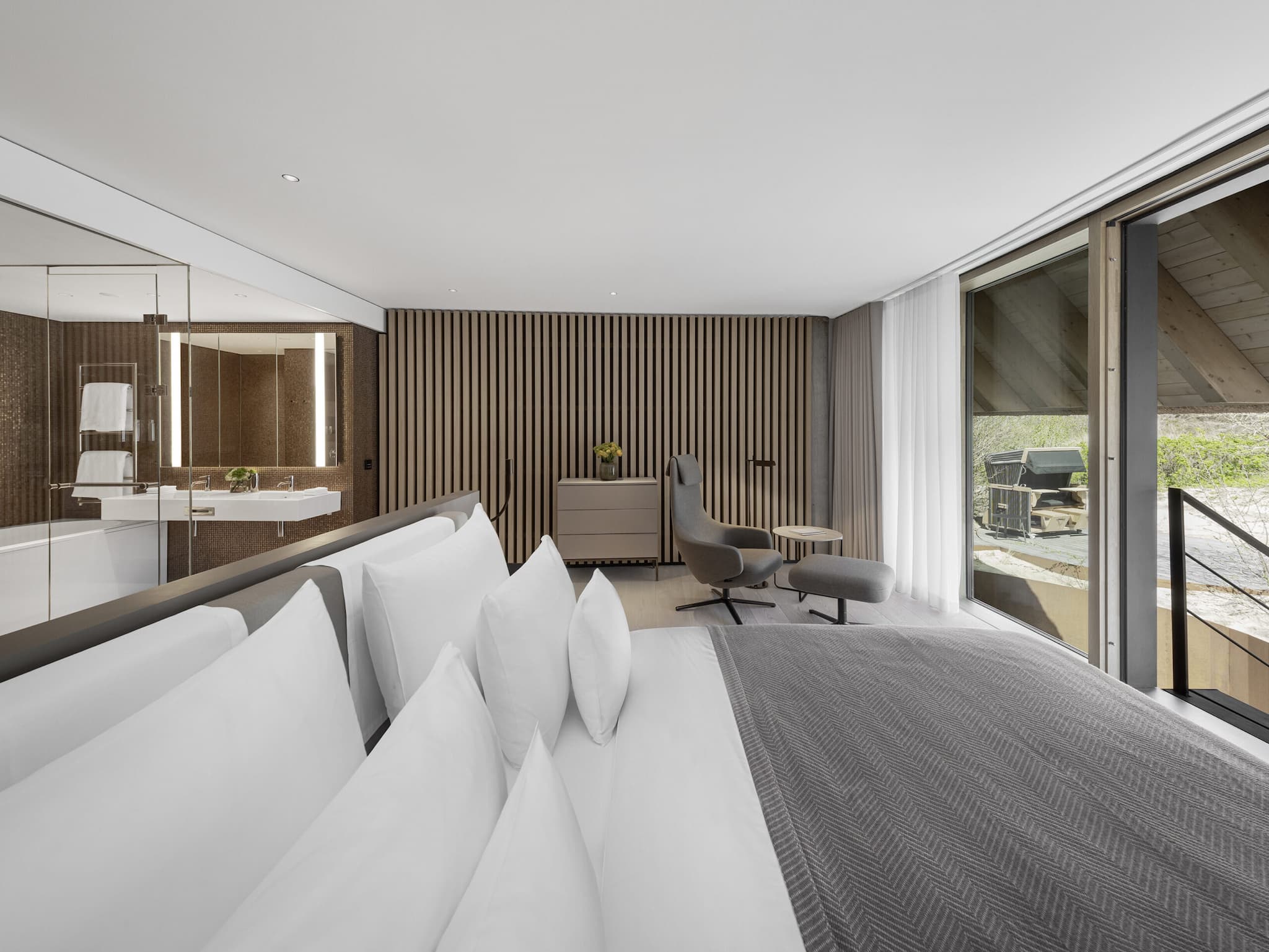 Ansicht einer Suit im Lanserhof Sylt