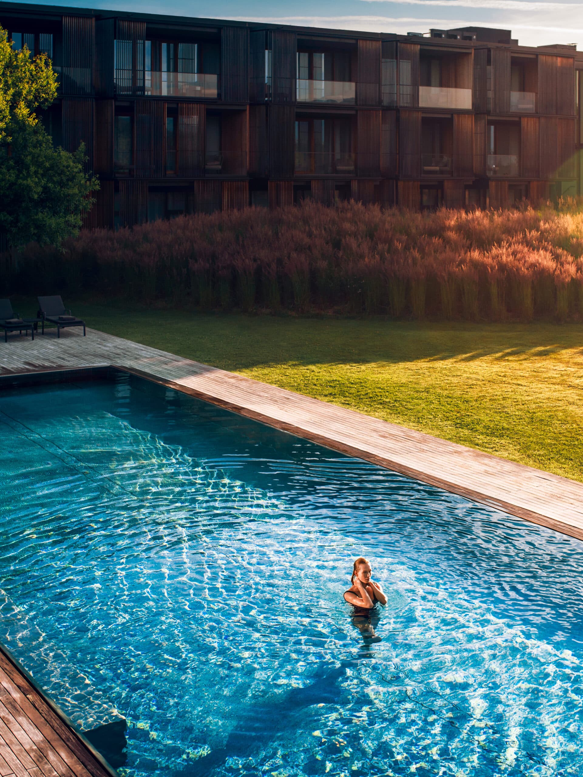 Bild des Pools von Lanserhof Tegernsee